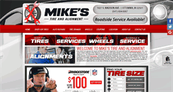 Desktop Screenshot of mikestireandalignment.com