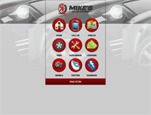 Tablet Screenshot of mikestireandalignment.com